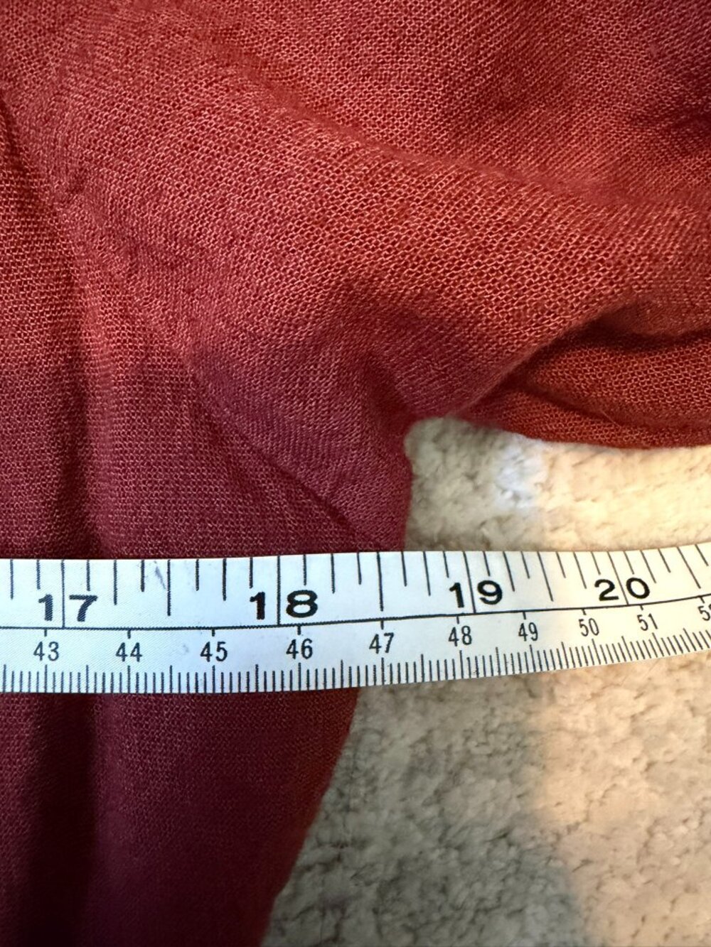 Free People Vintage Summer Midi Dress in Rust Size Large - Picture 5 of 11